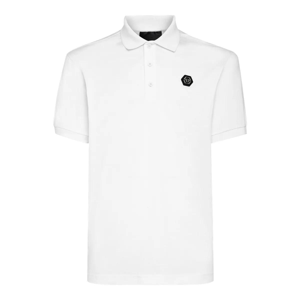Philipp Plein - Poloshirt - Größe 3XL - weiß