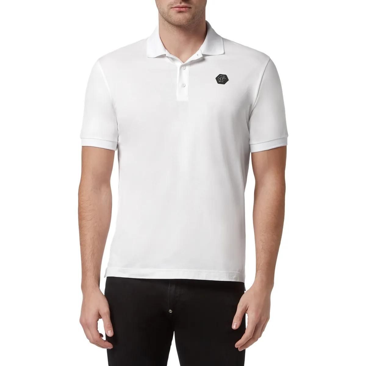 Philipp Plein - Poloshirt - Größe 3XL - weiß