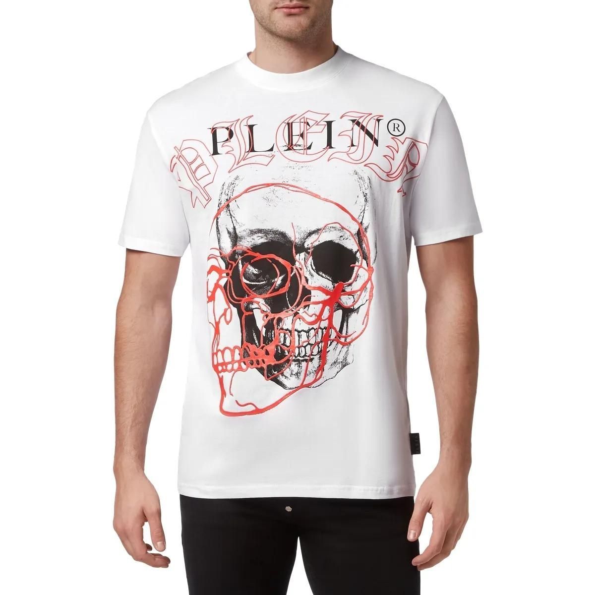 Philipp Plein - T-Shirt - Größe 3XL - weiß