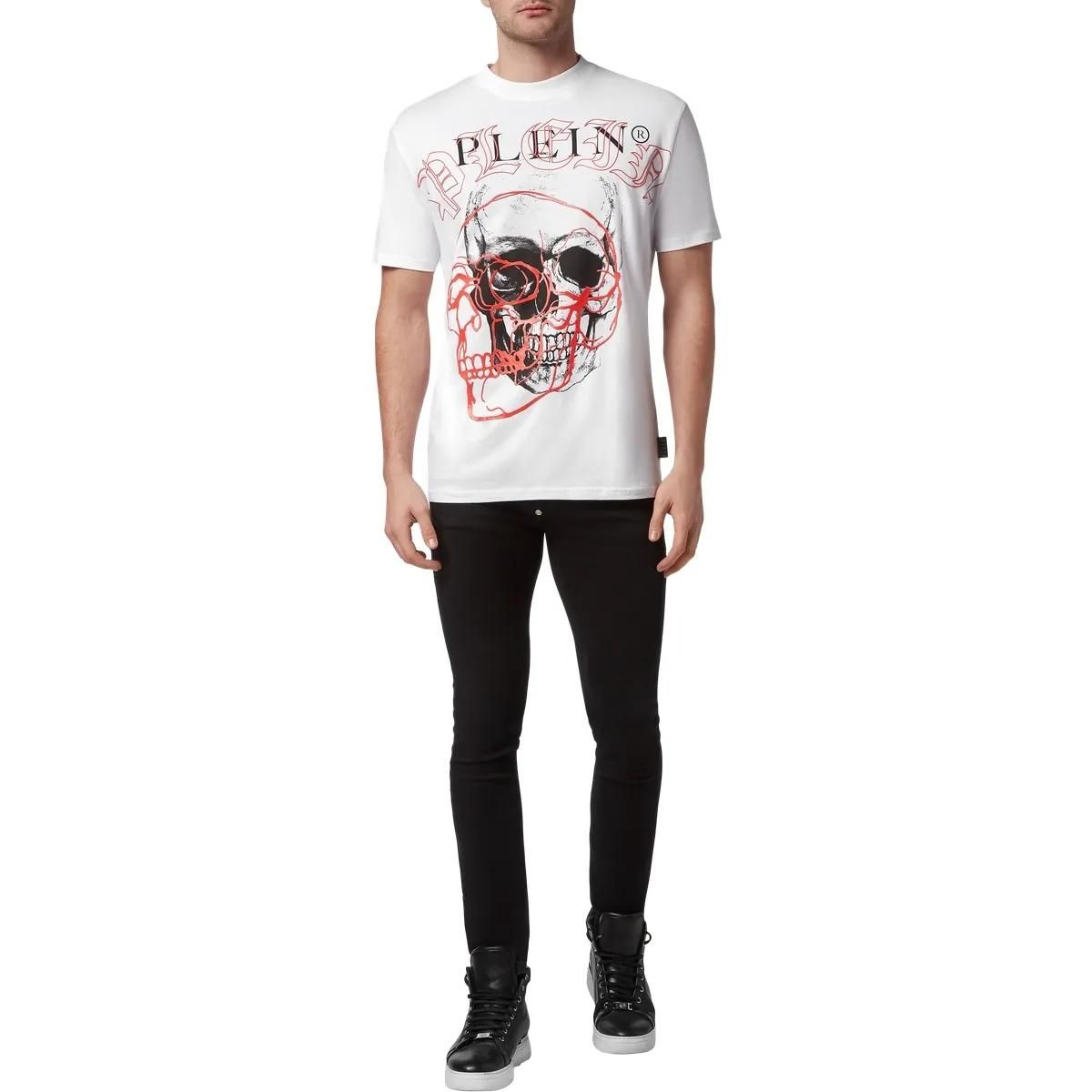 Philipp Plein - T-Shirt - Größe 3XL - weiß