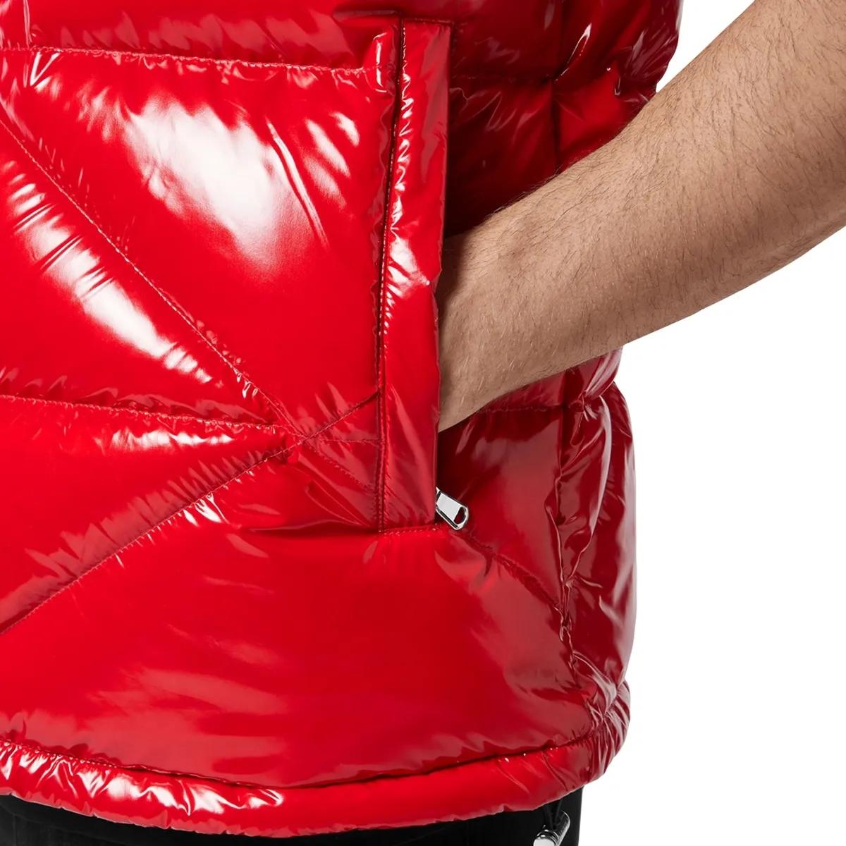 Philipp Plein - Jacke Hexagon - Größe 3XL - rot