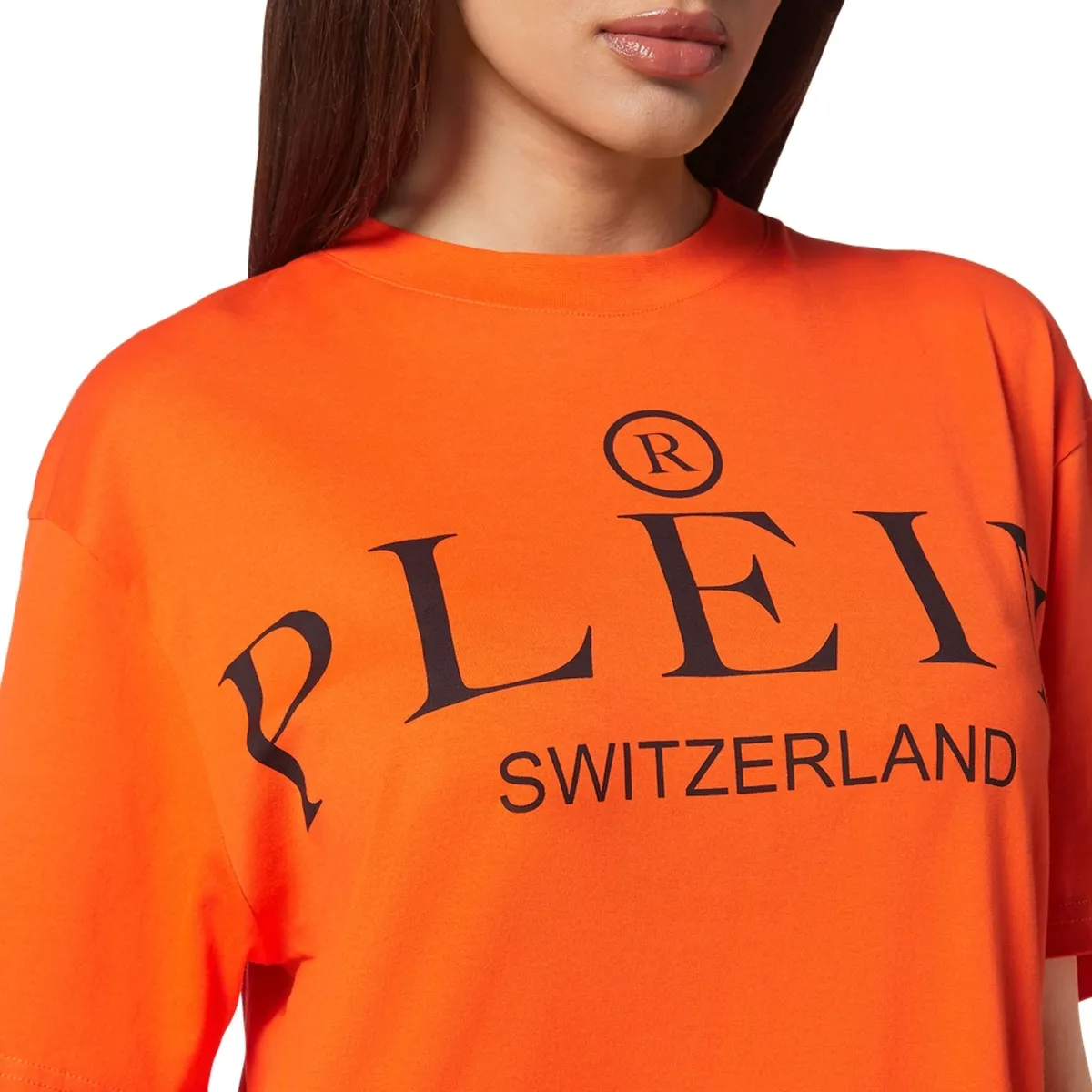 Philipp Plein - T-Shirt Iconic Plein - Größe 3XL - orange