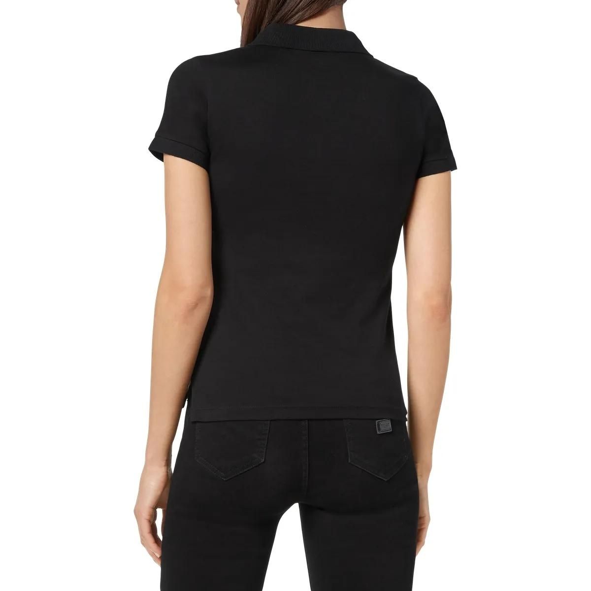 Philipp Plein - Poloshirt - Größe L - schwarz