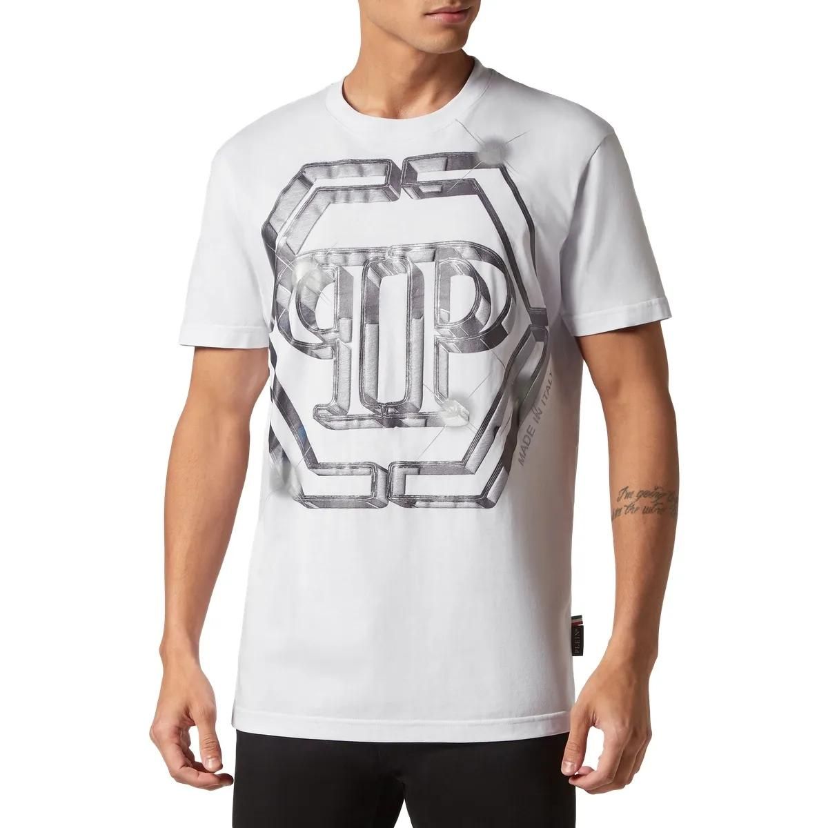 Philipp Plein - T-Shirt - Größe 3XL - weiß