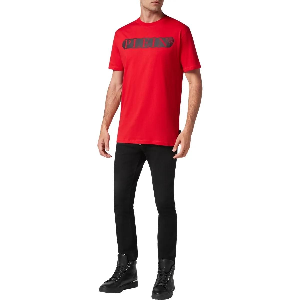 Philipp Plein - T-Shirt - Größe 3XL - rot