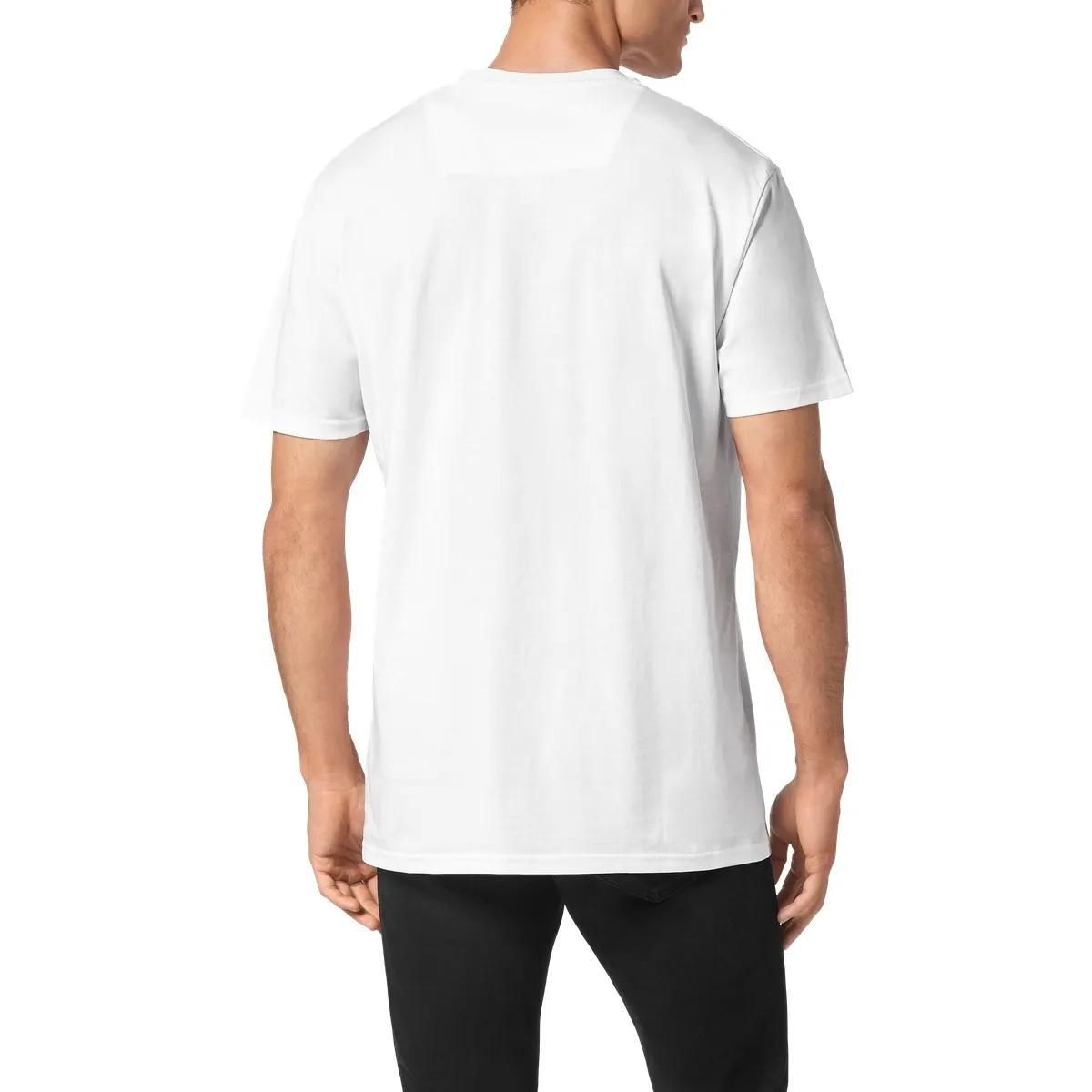 Philipp Plein - T-Shirt Skull - Größe 3XL - weiß