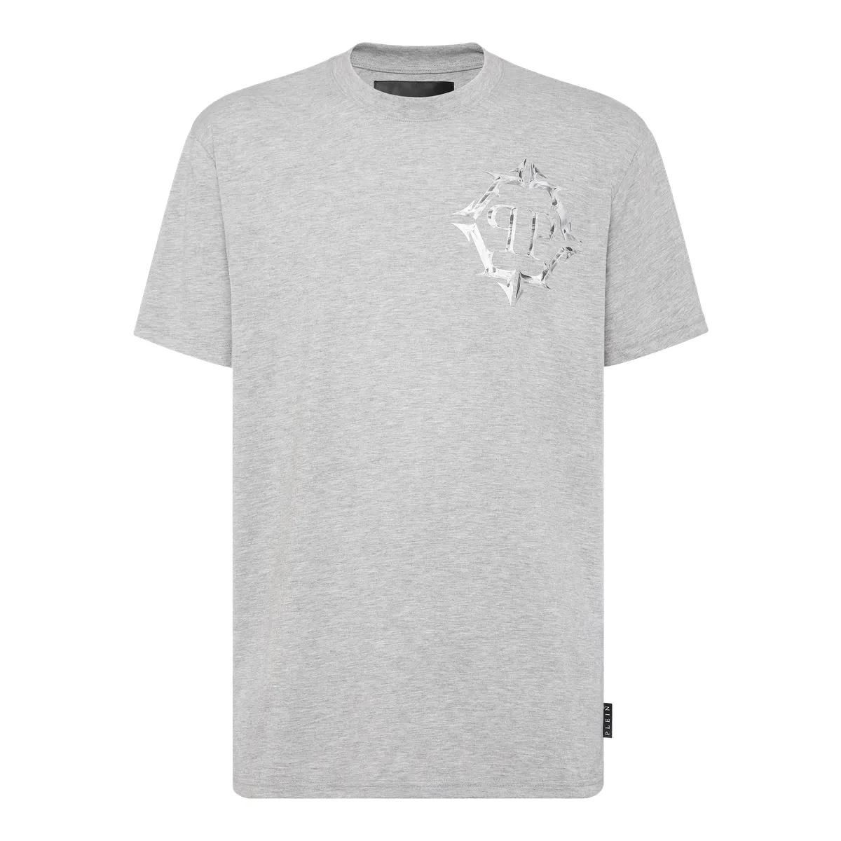 Philipp Plein - T-Shirt Chrome - Größe 3XL - grau