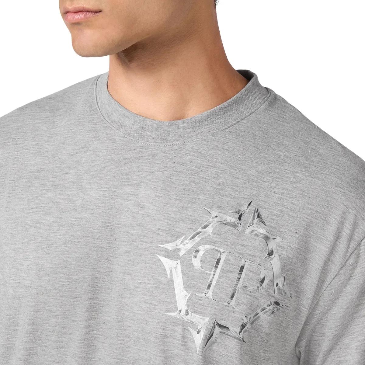 Philipp Plein - T-Shirt Chrome - Größe 3XL - grau