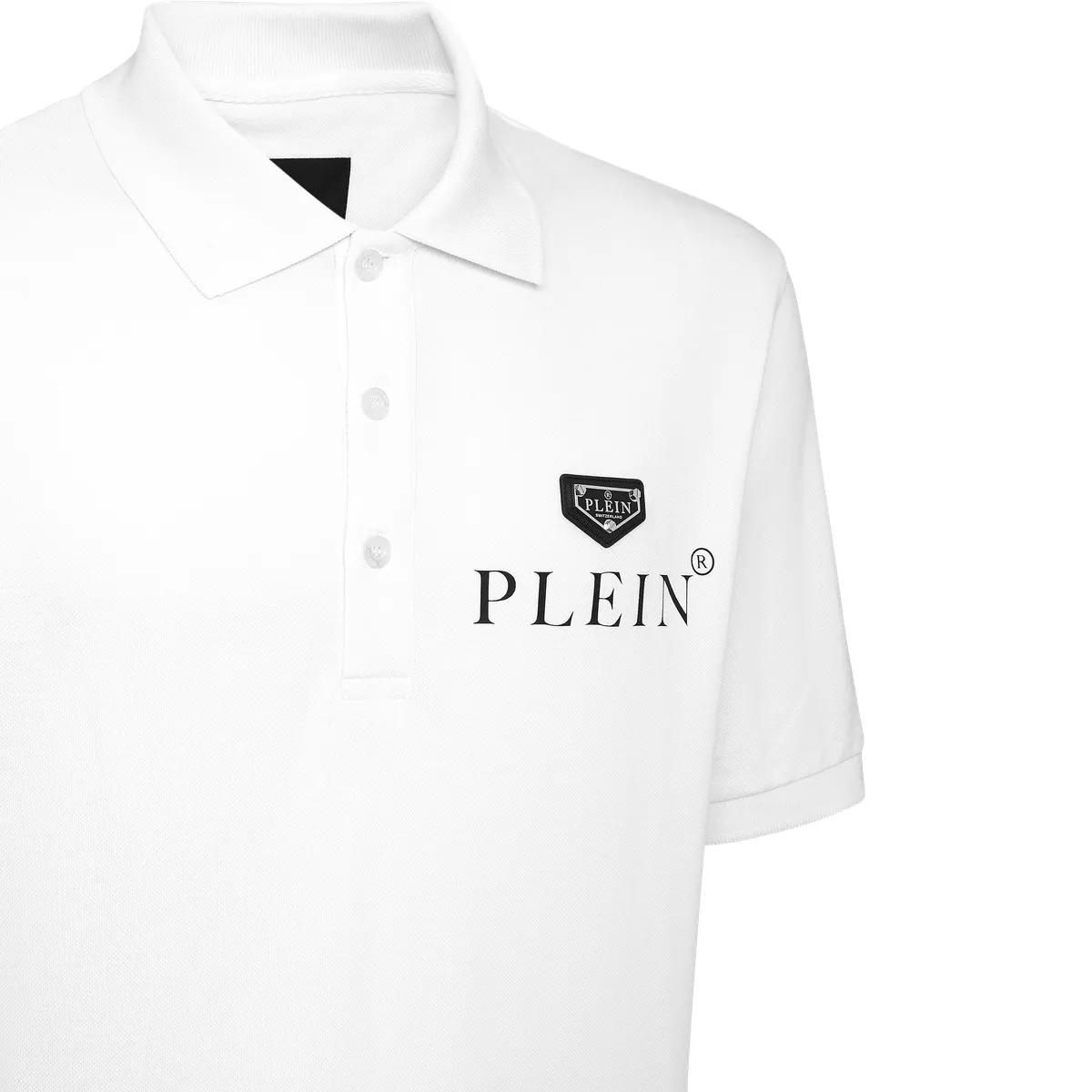 Philipp Plein - Poloshirt Iconic Plein - Größe 3XL - weiß