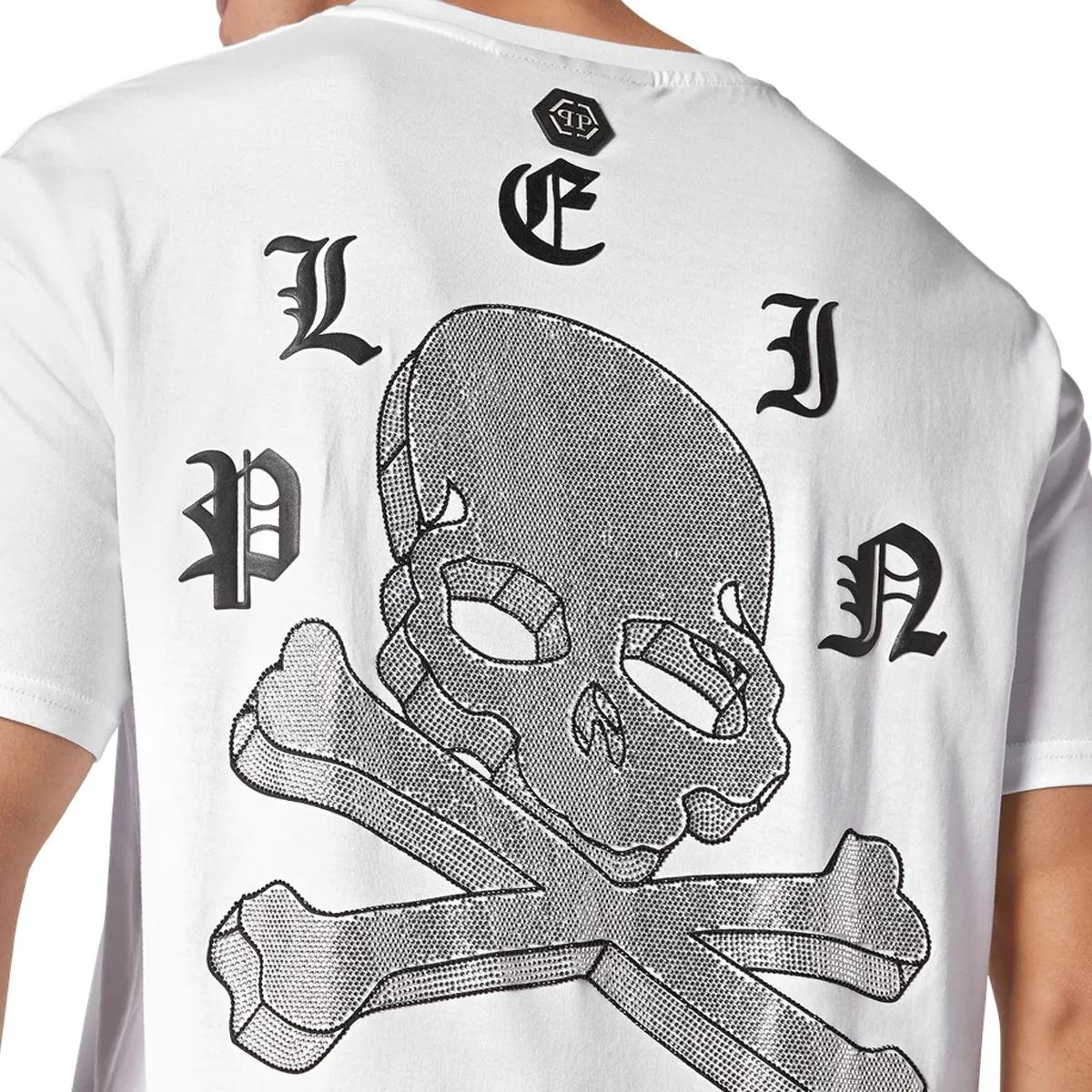 Philipp Plein - T-Shirt - Größe 3XL - weiß