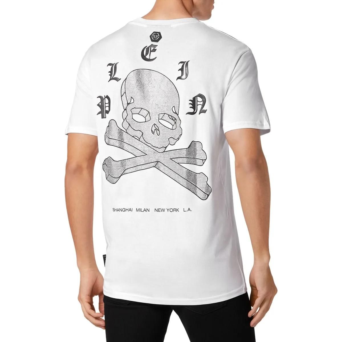 Philipp Plein - T-Shirt - Größe 3XL - weiß
