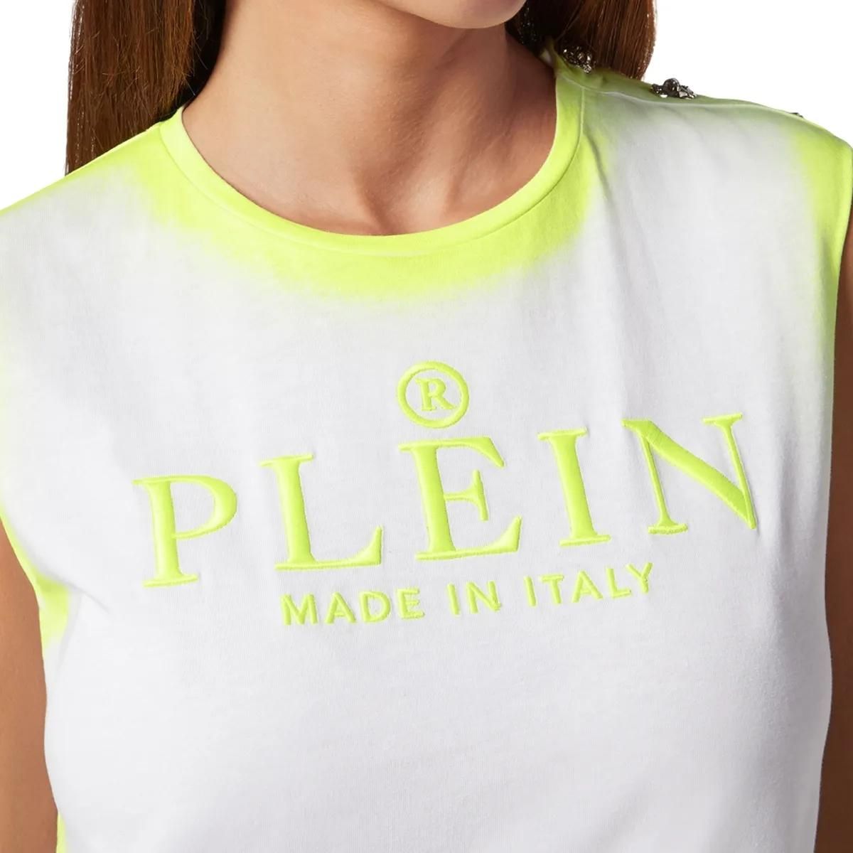 Philipp Plein - Tanktop - Größe L - weiß