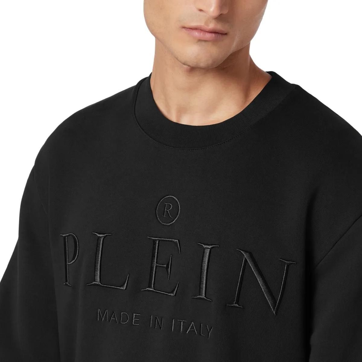 Philipp Plein - Sweatshirt Ls Philipp Plein Tm - Größe 3XL - schwarz