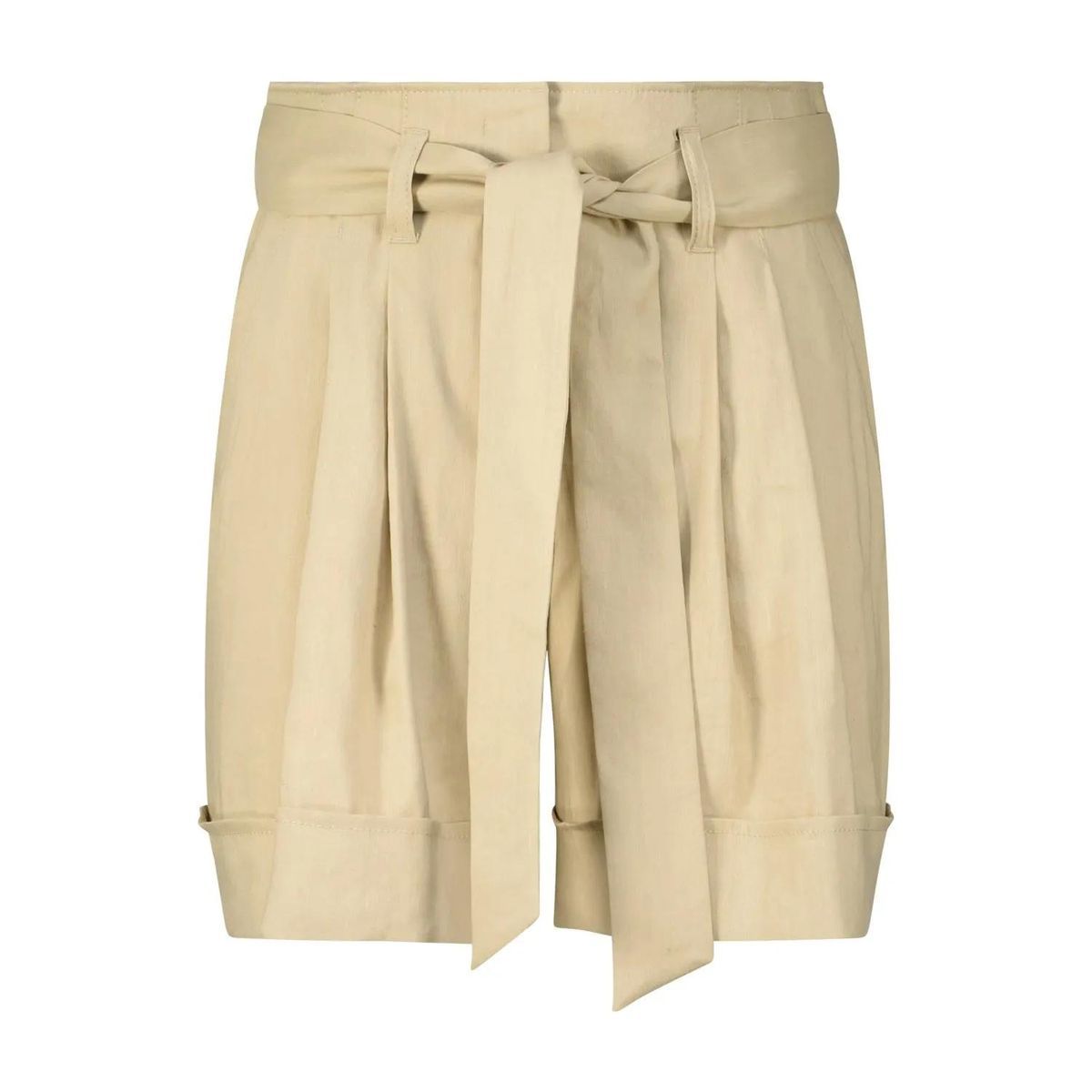 Marc Cain - Shorts mit Leinen - Größe 38 - brown