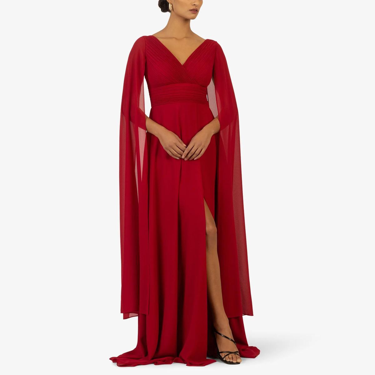 Kraimod - Abendkleid - Größe 34 DAMEN B - rot