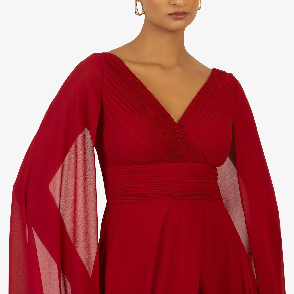 Kraimod - Abendkleid - Größe 34 DAMEN B - rot