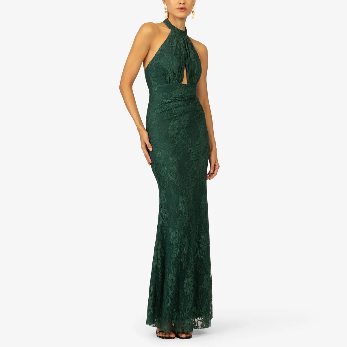 Kraimod - Abendkleid - Größe 34 DAMEN B - grün