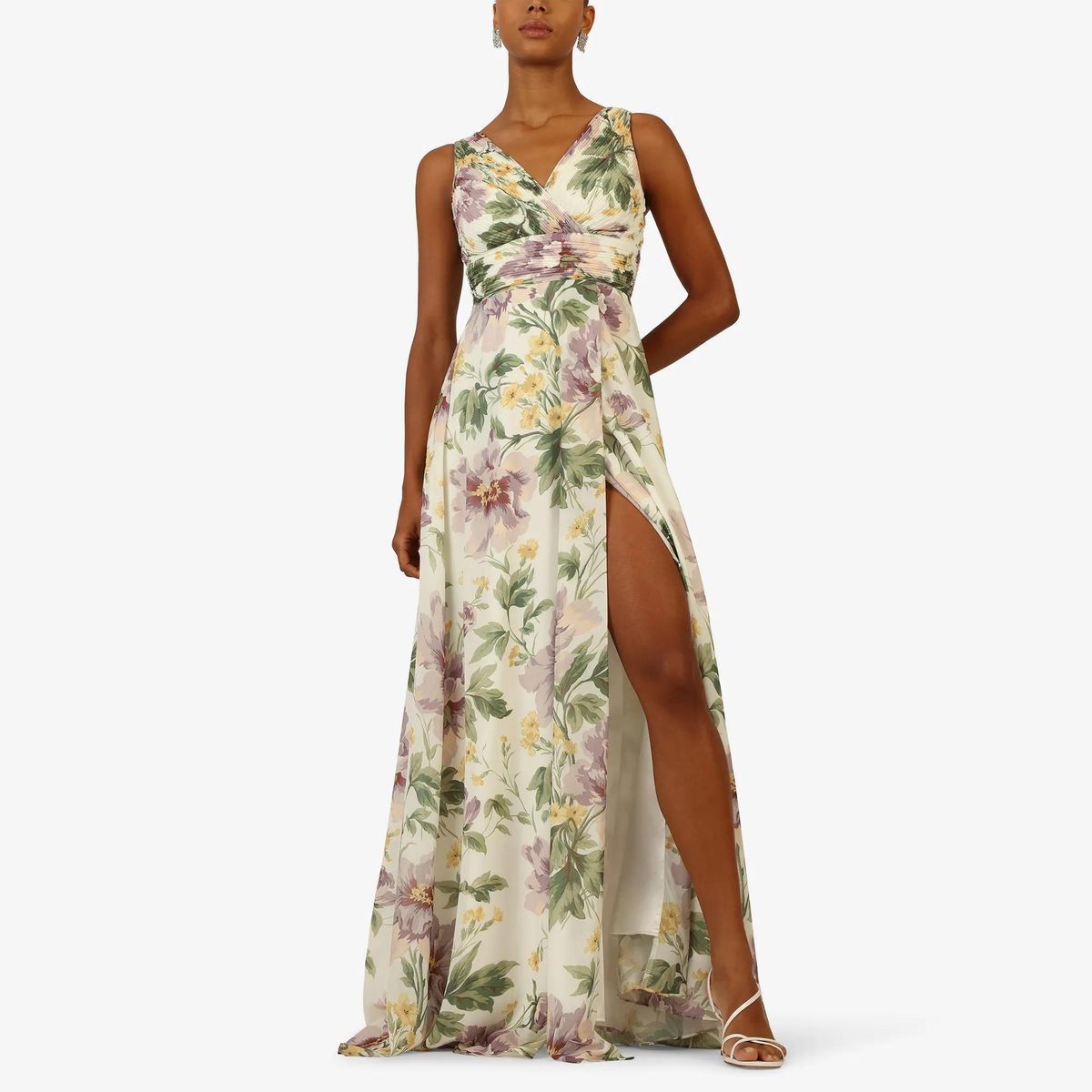 Kraimod - Abendkleid - Größe 34 DAMEN B - violett
