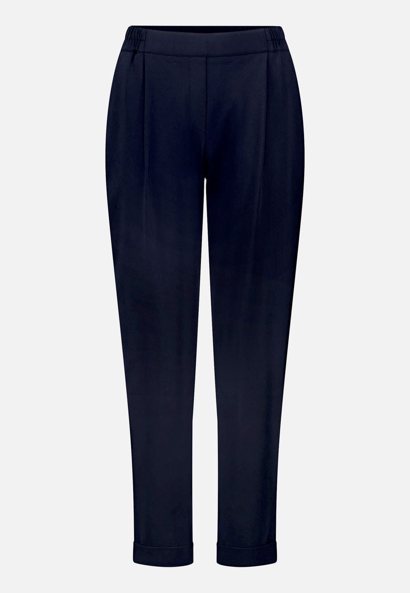 Locker geschnittene Schlupfhose in Cropped-Länge