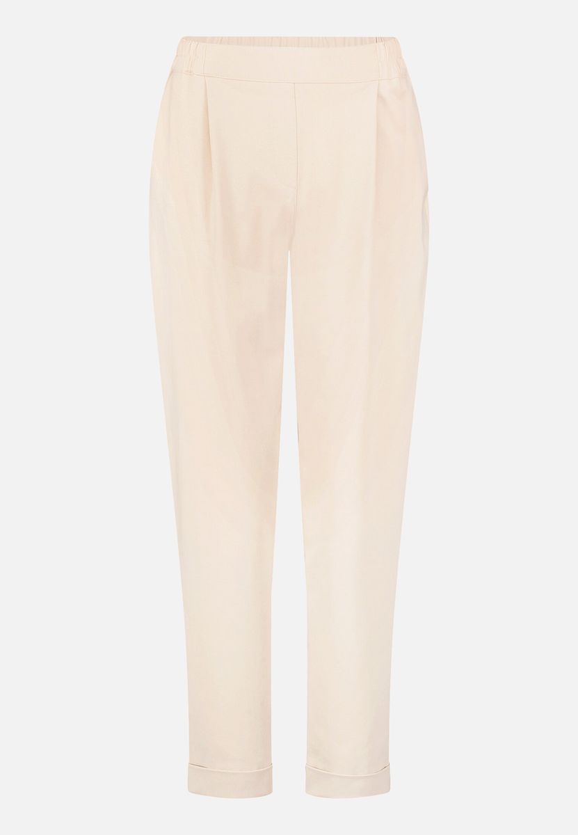 Locker geschnittene Schlupfhose in Cropped-Länge