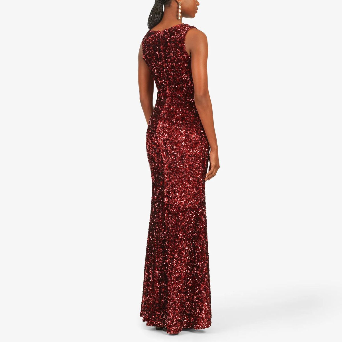 Kraimod - Abendkleid - Größe 34 DAMEN B - rot