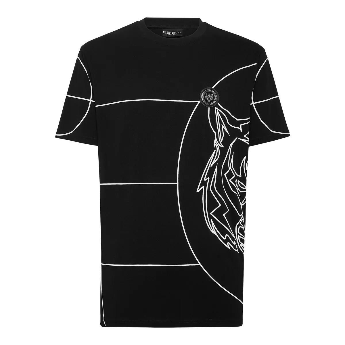 Plein Sport - T-Shirt Tiger - Größe L - schwarz