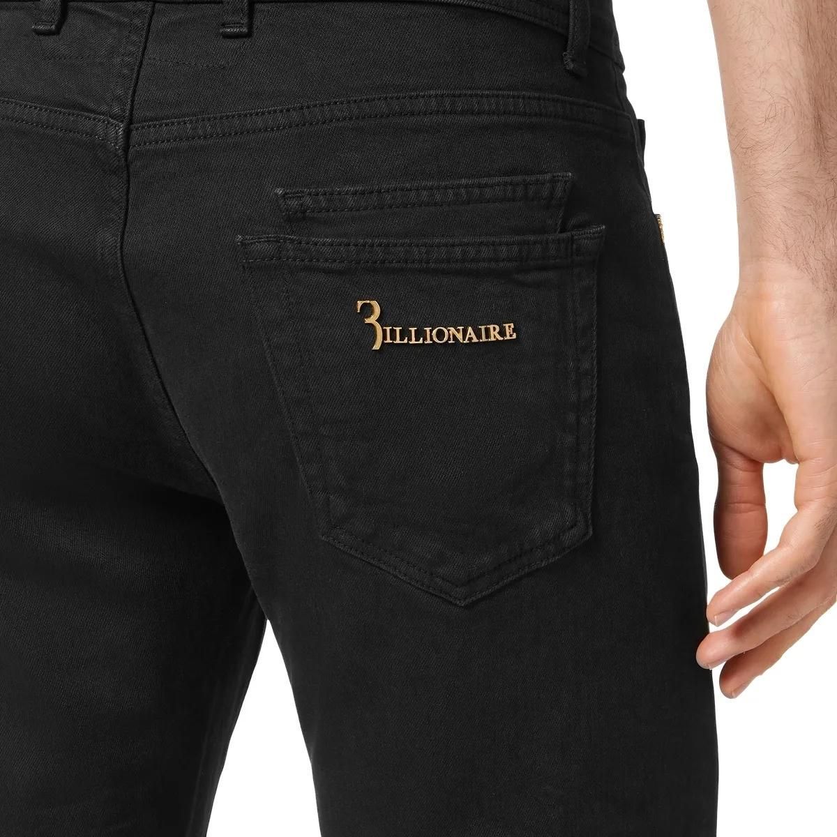BILLIONAIRE - Jeans Regular Fit - Größe 30 - schwarz
