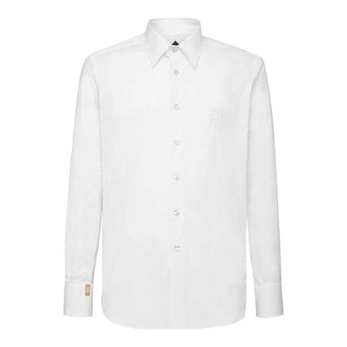 BILLIONAIRE - Hemd Slim Fit - Größe S - weiß