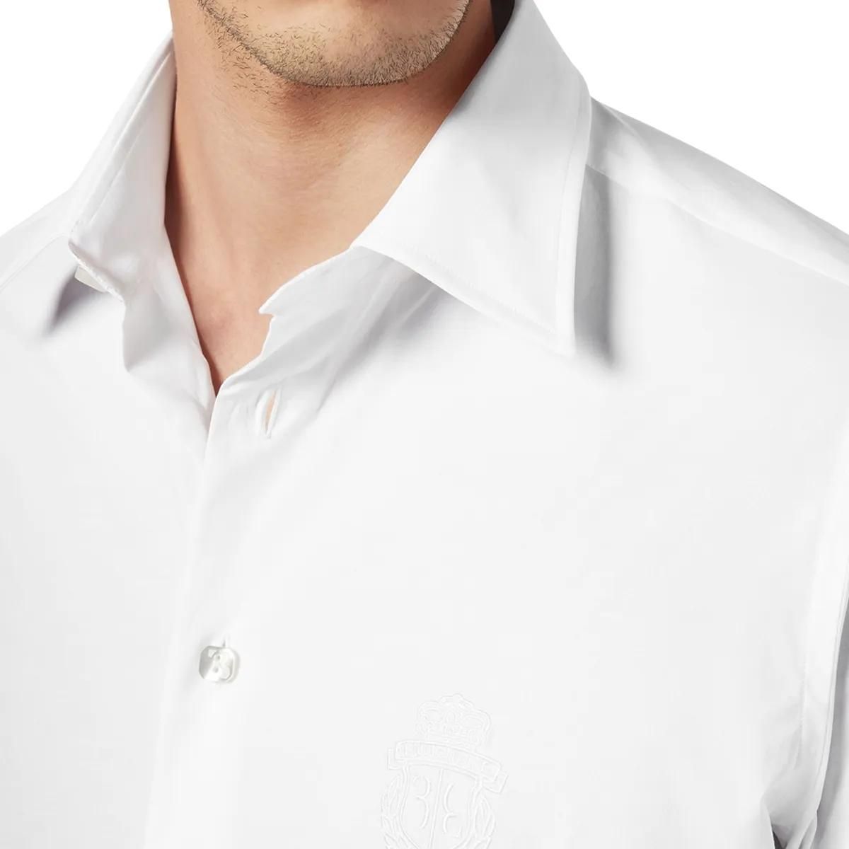 BILLIONAIRE - Hemd Slim Fit - Größe S - weiß