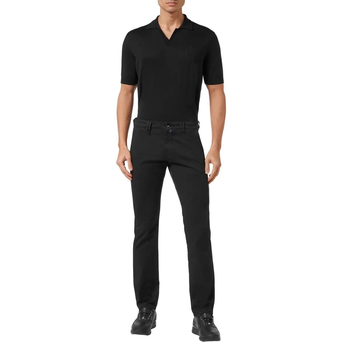 BILLIONAIRE - Chino Hose - Größe 26 - schwarz