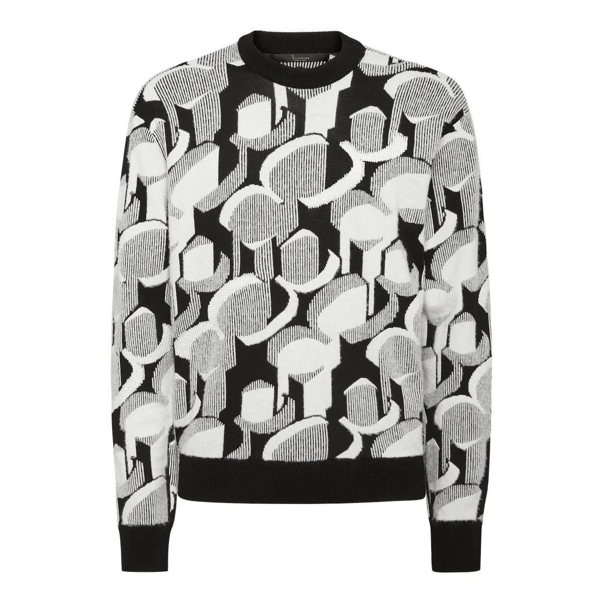 BILLIONAIRE - Rundhalspullover - Größe 3XL - schwarz