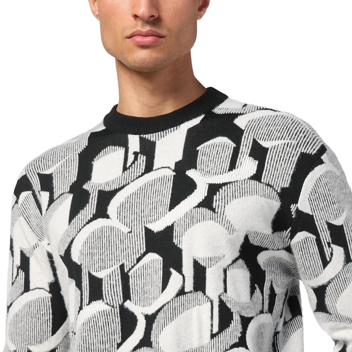 BILLIONAIRE - Rundhalspullover - Größe 3XL - schwarz