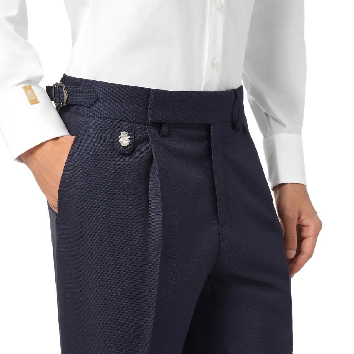 BILLIONAIRE - Chino Hose - Größe 56 HERREN - blau