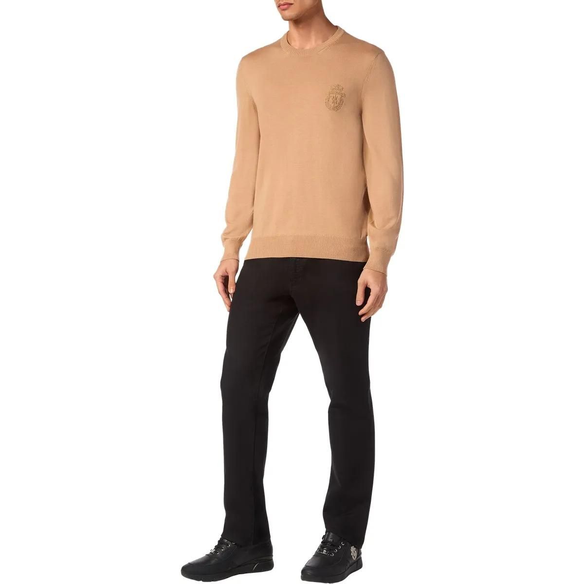 BILLIONAIRE - Rundhalspullover - Größe 3XL - beige