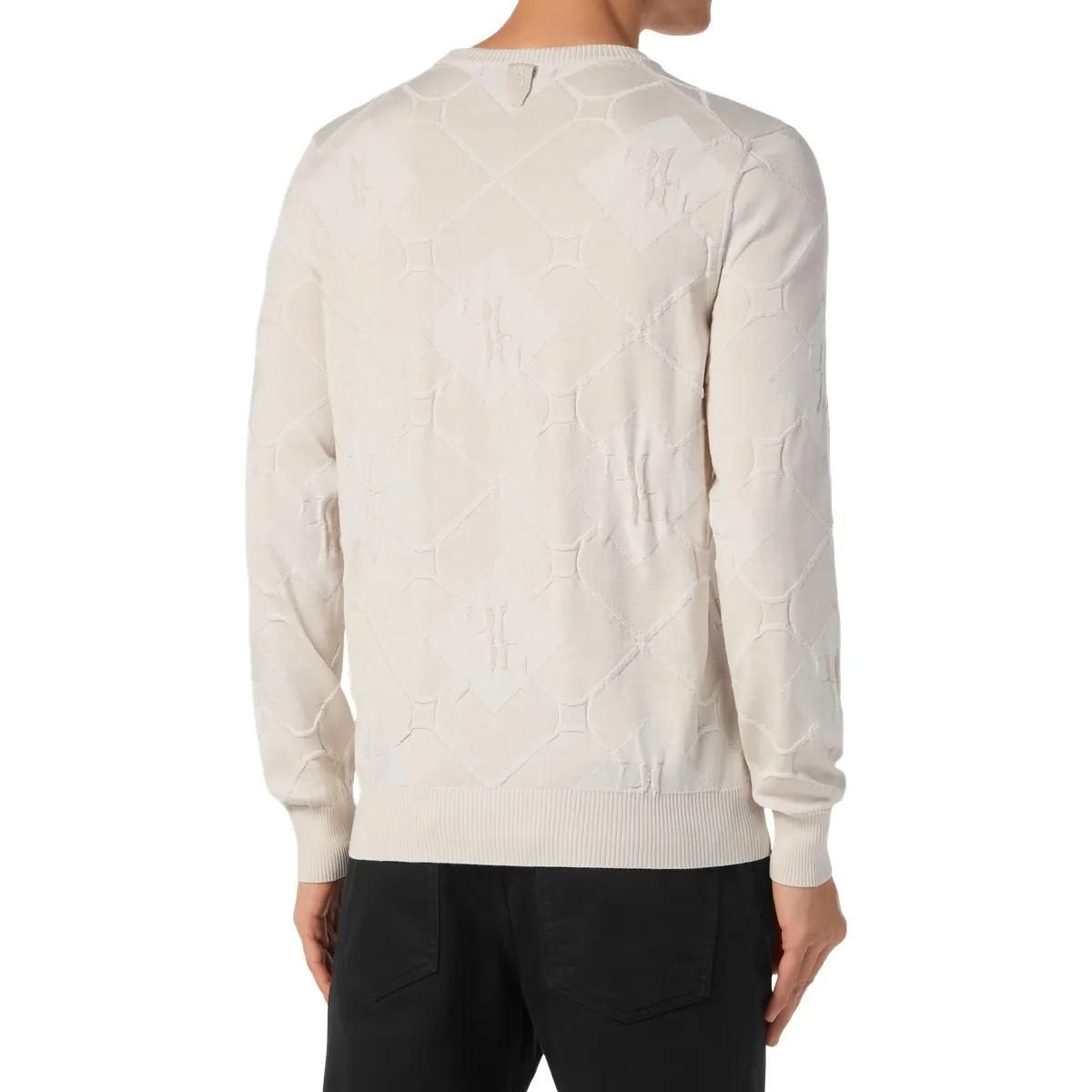 BILLIONAIRE - Rundhalspullover - Größe 3XL - weiß