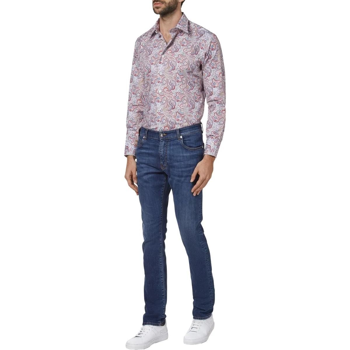 BILLIONAIRE - Hemd Slim Fit Original - Größe 3XL - bunt