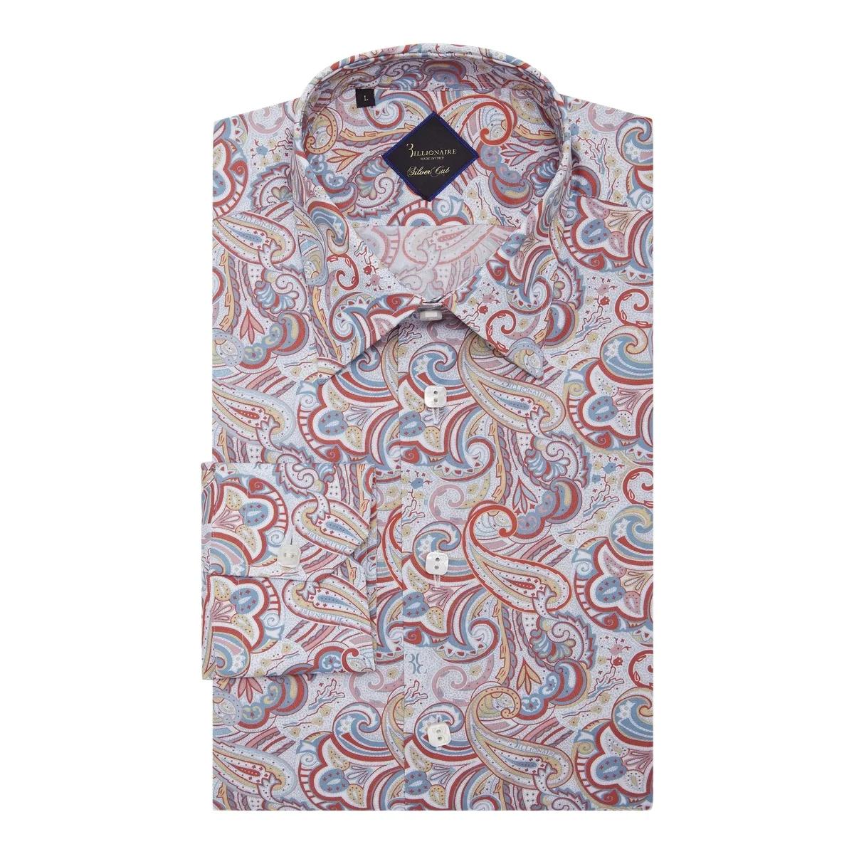 BILLIONAIRE - Hemd Slim Fit Original - Größe 3XL - bunt