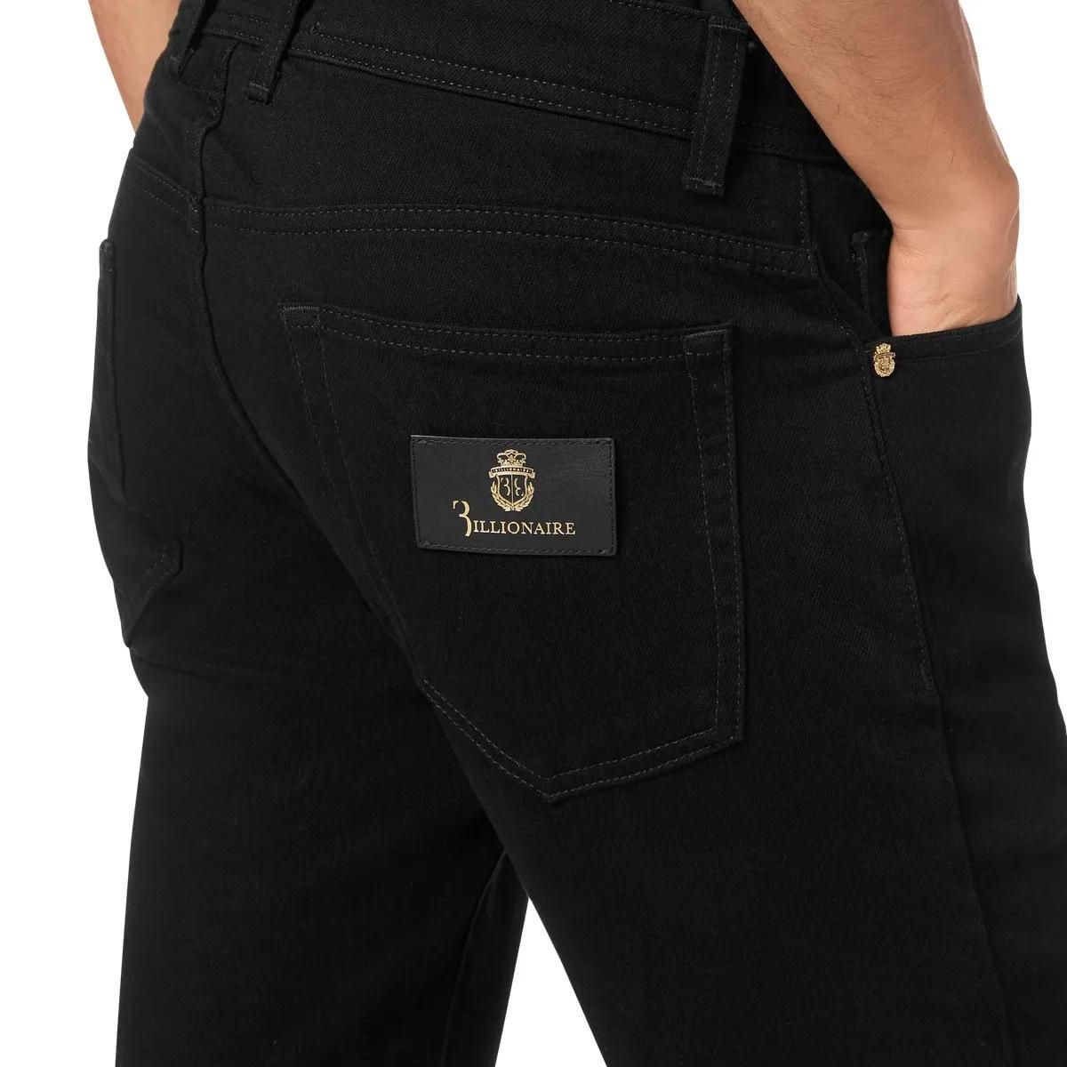 BILLIONAIRE - Jeans Regular Fit - Größe 30 - schwarz