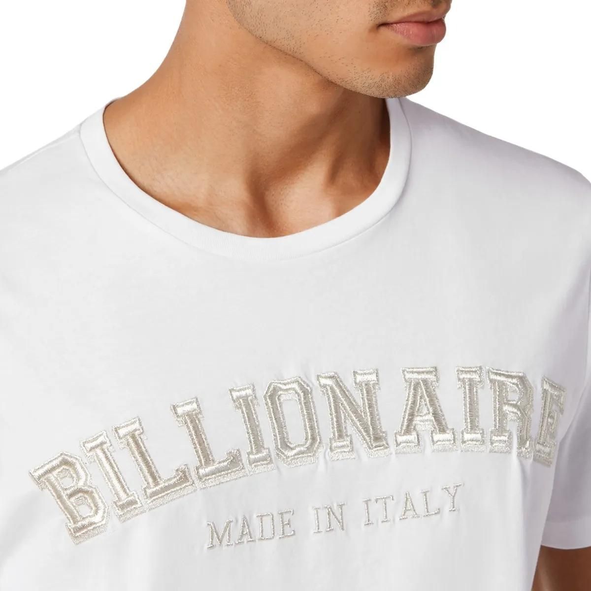BILLIONAIRE - T-Shirt - Größe 3XL - weiß