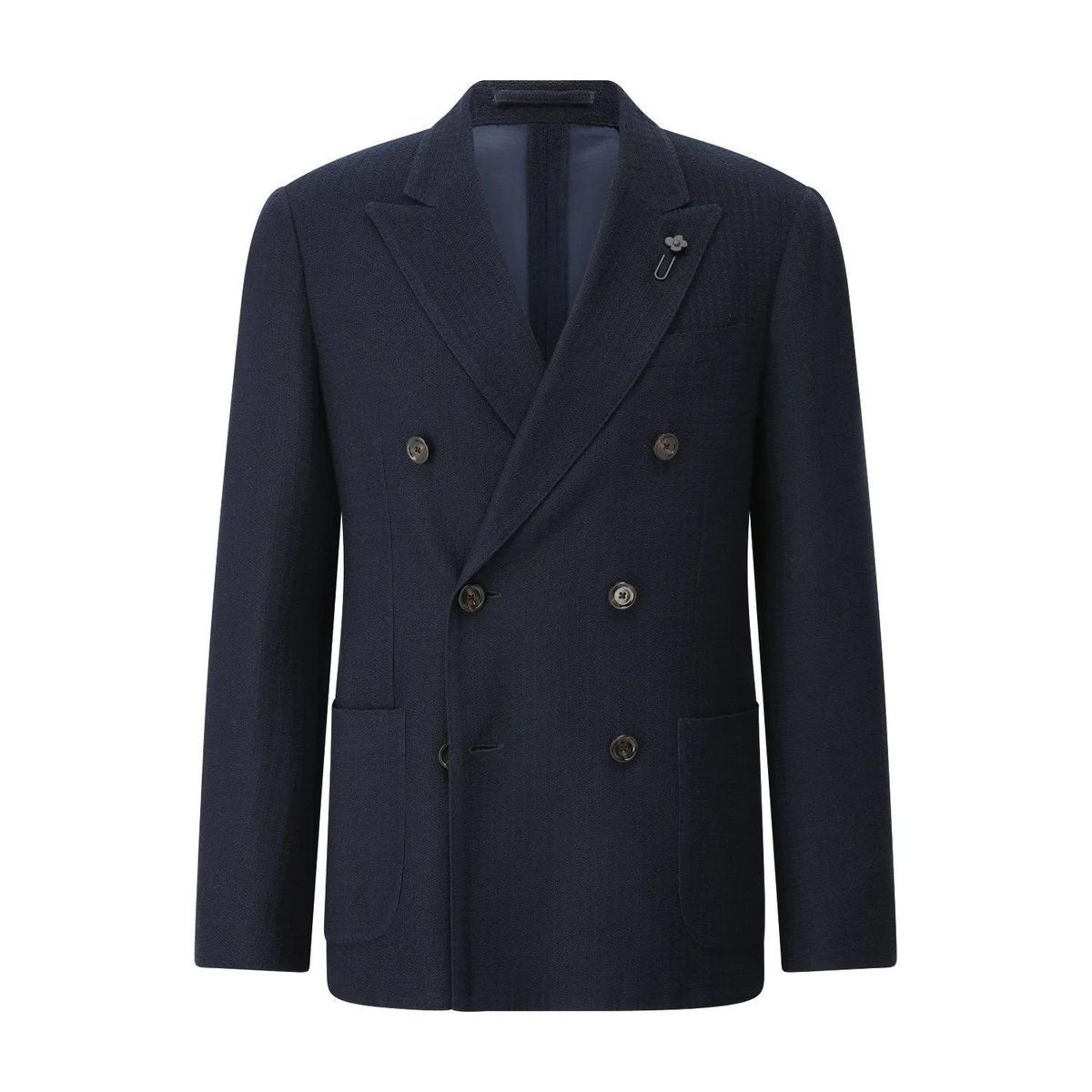 Lardini - Doppelreihiges Sakko - Größe 50 - blau