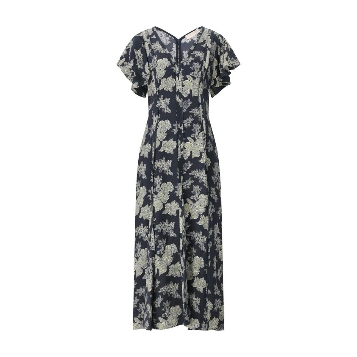 Ulla Johnson - Maxikleid mit Blumenprint - Größe 40 - blau
