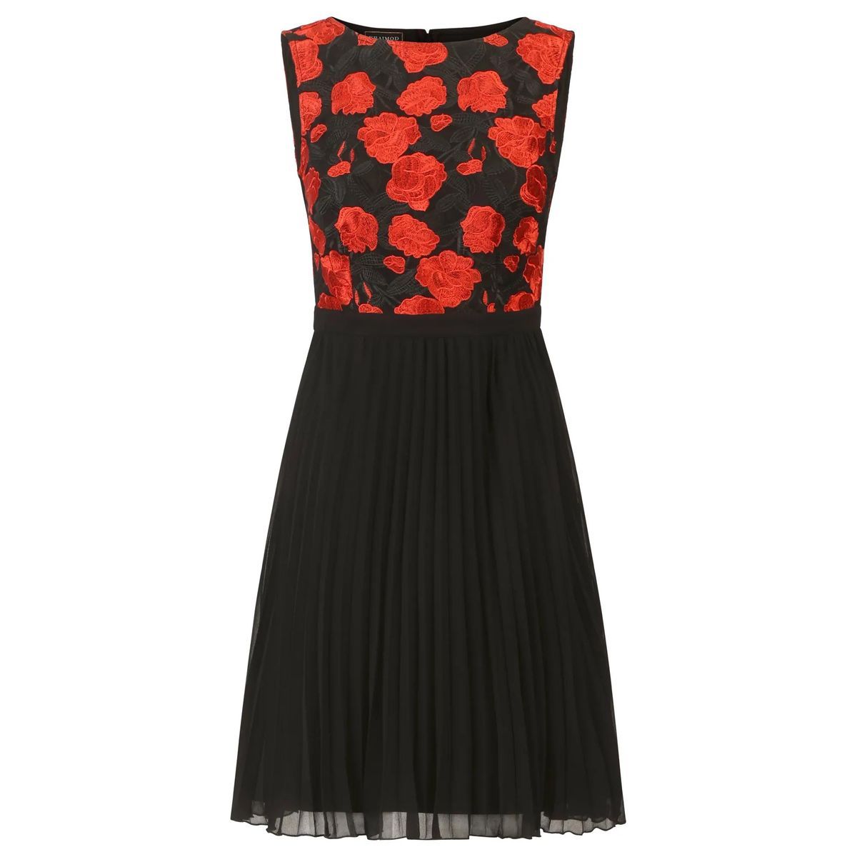 Kraimod - Cocktailkleid - Größe 34 DAMEN B - rot