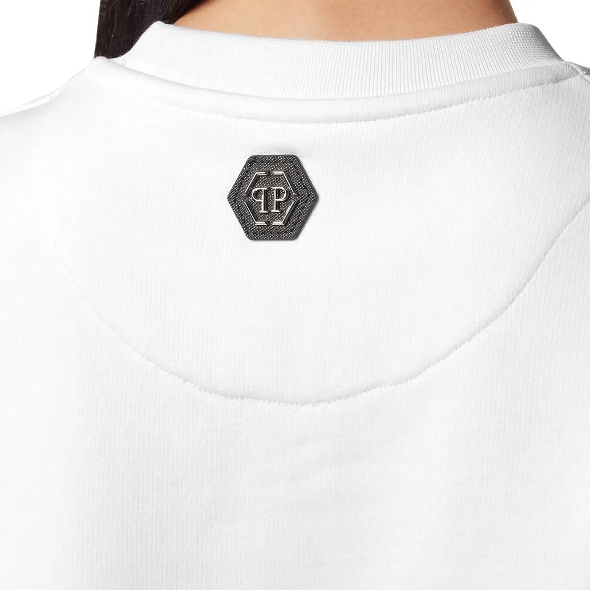 Philipp Plein - Sweatshirt Bombing Graffiti - Größe L - weiß