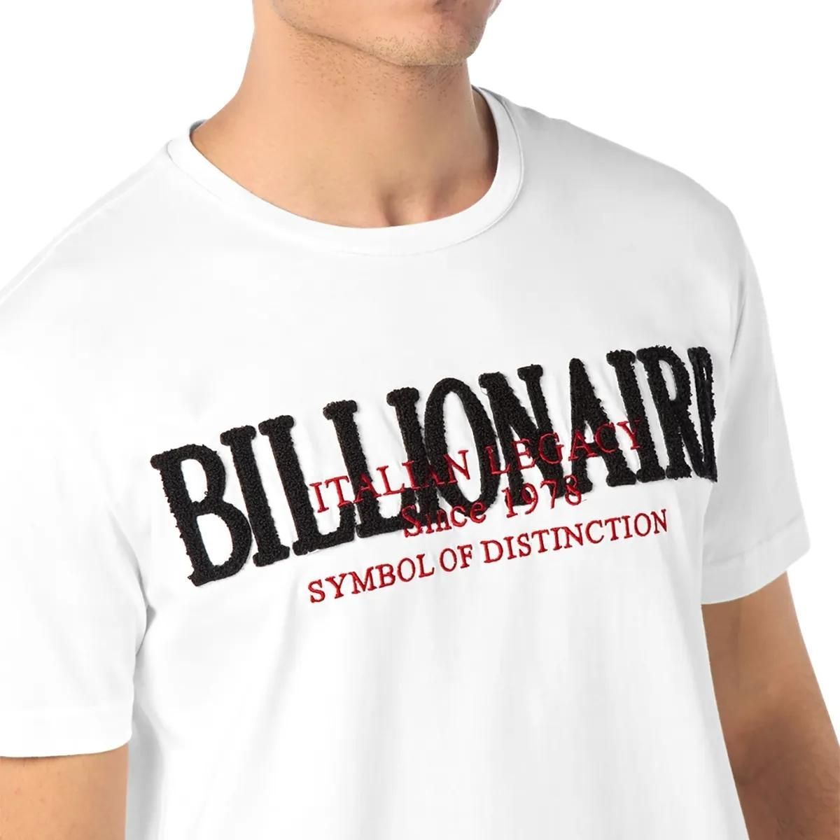 BILLIONAIRE - T-Shirt - Größe 3XL - weiß