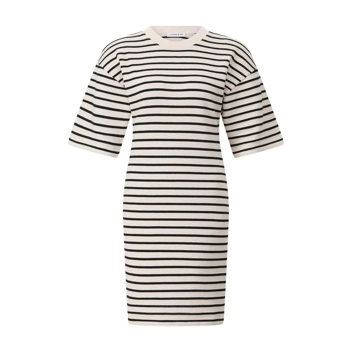 Anine Bing - T-Shirt-Kleid Mona - Größe M - creme