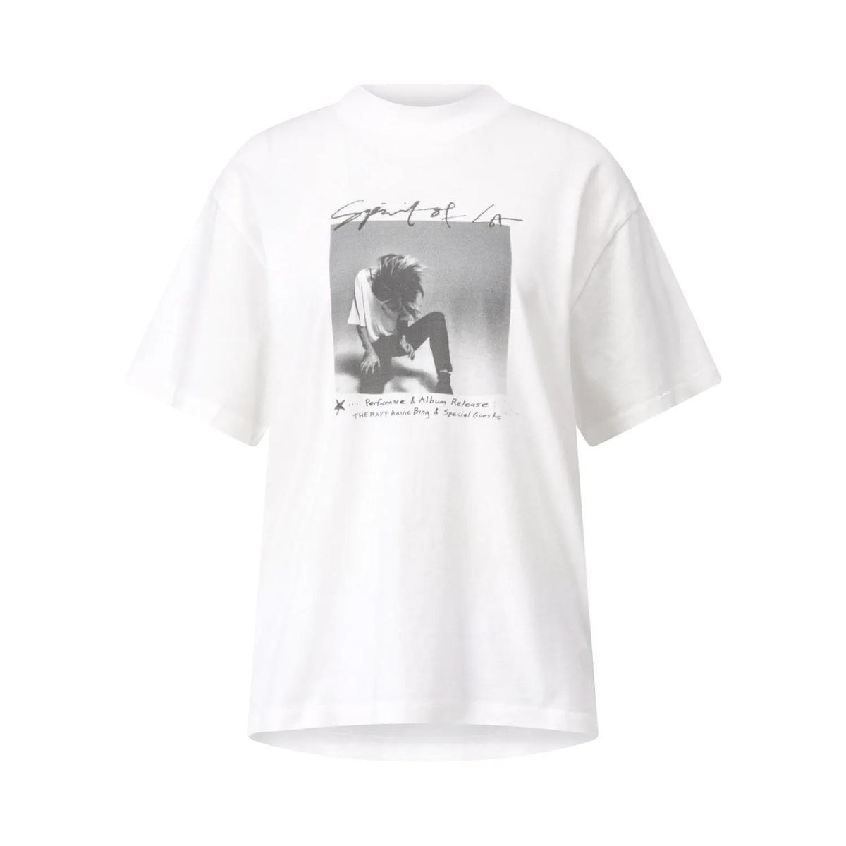 Anine Bing - Oversized T-Shirt Ashton - Größe M - weiß