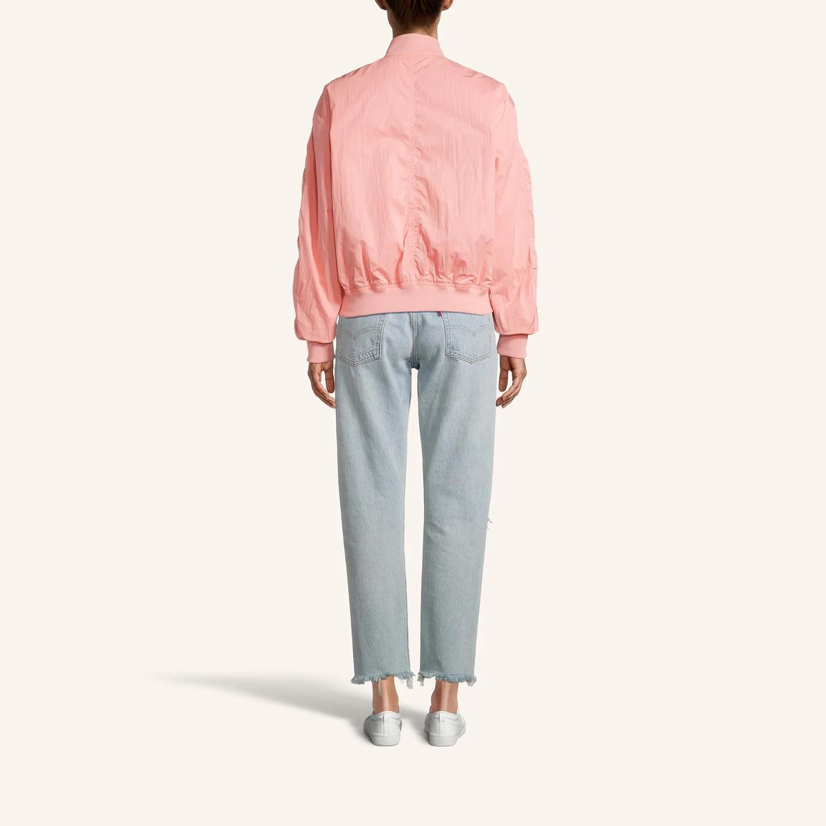 Lässige, leichte Blouson-Bomberjacke