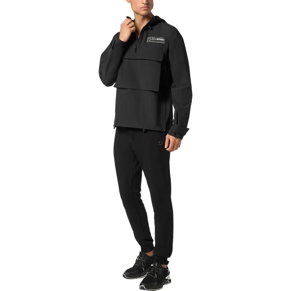 Sportliche Anorakjacke mit Kapuze