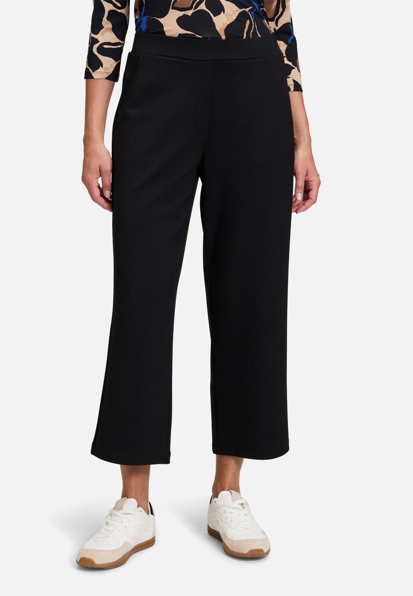 Locker geschnittene Loungewear-Hose mit Grafikprint