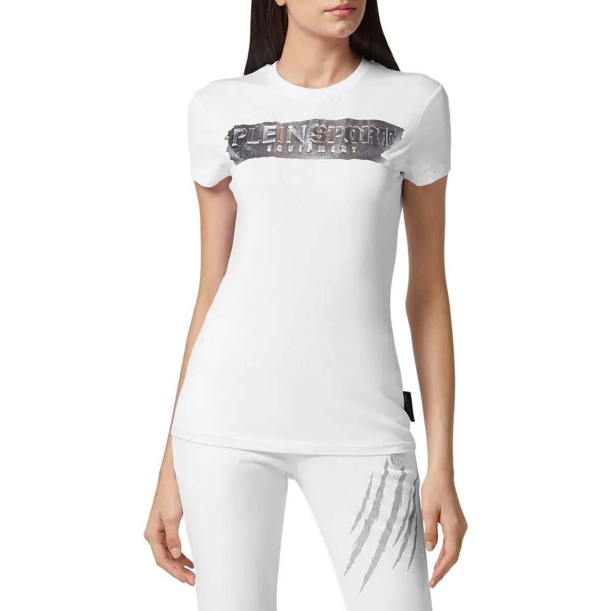 T-Shirt mit Grafikprint, figurbetont